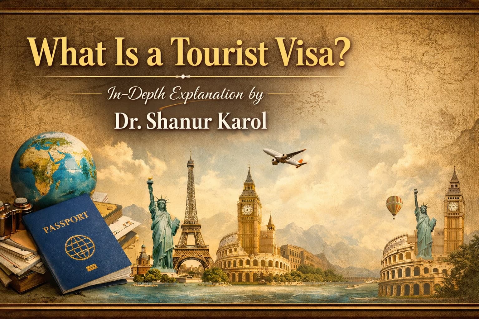 What Is a Tourist Visa? In-Depth Explanation by Dr. Shanur Karol.